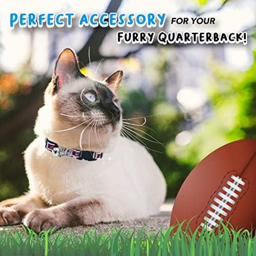 NFL Cat Collar Buffalo Bills Satin Cat Collar Football Team Collar for Dogs & Cats. Um colar de gato