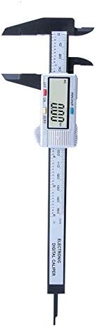 Ferramenta de medição de pinça vernier 6 Medição de plástico portátil Vernier Paliper 0-150mm MM/NC