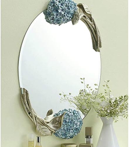 Zchan Makeup espelho espelhado espelho de maquiagem espelho, não magnificante, bordas chanfradas, toda