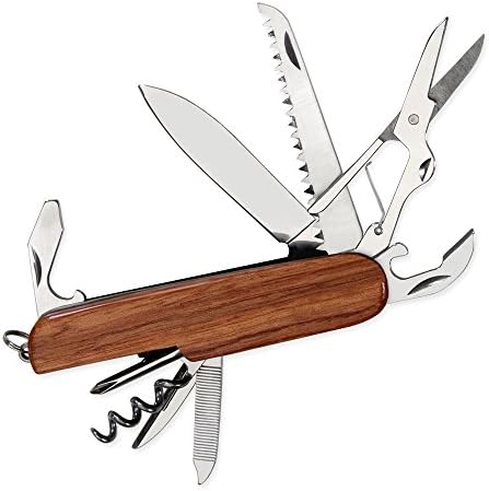 Dimension 9 Henry 9-Função Multi-Upose Tool Knife, Rosewood