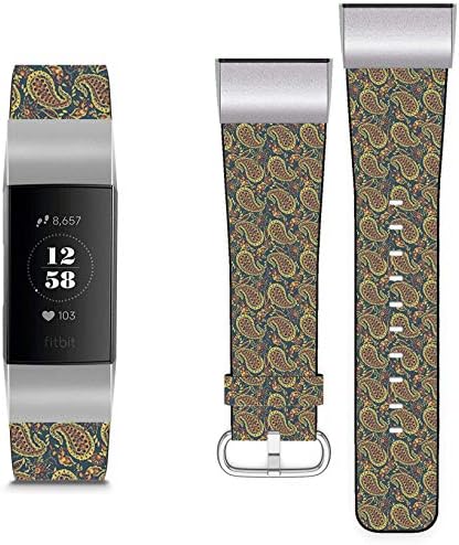 Compatível com Fitbit Charge 4, Charge 3, Charge 3 SE - Substituição de pulseira de pulseira de pulseira