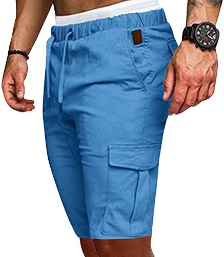 Calça de carga guobioziy para homens shorts táticos de homens de água de água ao ar livre de cargo