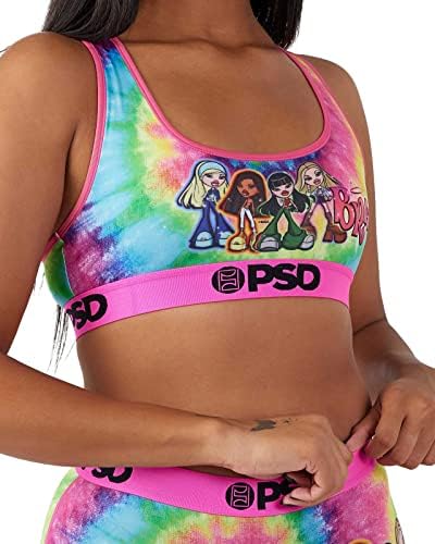 PSD Women's Bratz Dye Sports Bra, Pink, M