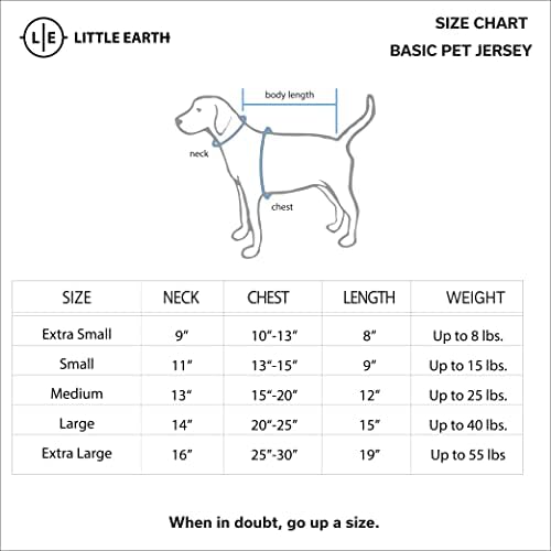 LittLearth NFL Unisex-Adult Basic Pet Jersey
