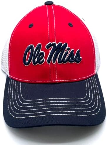 Mississippi Ole Miss Hat Hat Rebels Mesh Mesh Trucker Cap multicolor