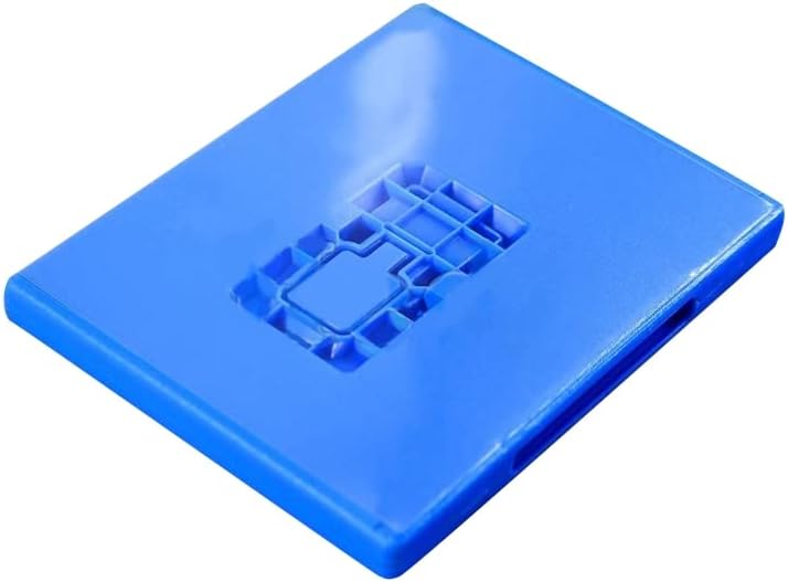 Limentea Game Card Caixa Caixa de armazenamento Blue Cartucher Holder Shell para PSV 1000 2000