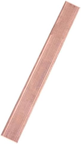 Folha de cobre pura de Yuesfz 3,9 T2 Cu metal barra plana artesanato de metal diy espessura de 8 mm de folha de