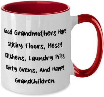 Melhor avó, boas avós têm pisos pegajosos, cozinhas bagunçadas, lavanderia, dia da mãe do dia do segundo tom de