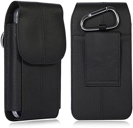 Caixa de telefonia de couro de proteção de smartphone Caso de telefone de couro genuíno para iPhone