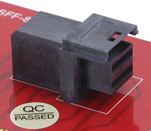 Adaptador Okuyonic PCI -E 4x para, Fácil de Fácil de Usar Durável Mini Adaptador Conversor SFF