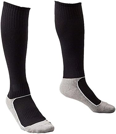 5 pares longos de futebol atlético / meias de futebol, meias esportivas, meias de algodão alto do