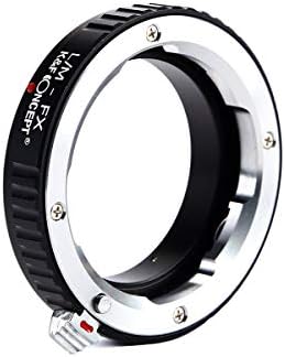 Adaptador de montagem de lentes conceituais de K&F Compatível com Leica M LM L/M Lente de montagem para Fujifilm