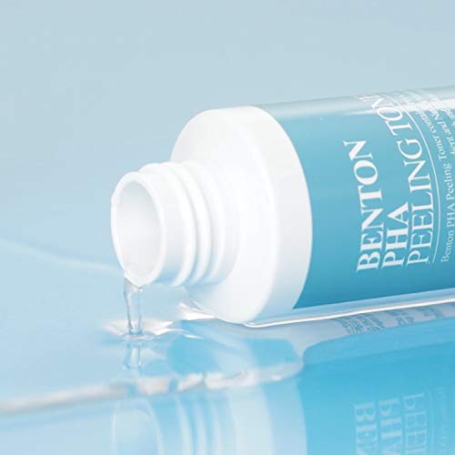 Benton Pha Pasca Toner 150ml - Toner de esfoliação facial AHA & BHA sem irritação na pele, hidratação e