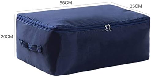 Bolsa de armazenamento multifuncional de tecido azul da Nunubee Blue Oxford - 22 *14*8 /2 pacote