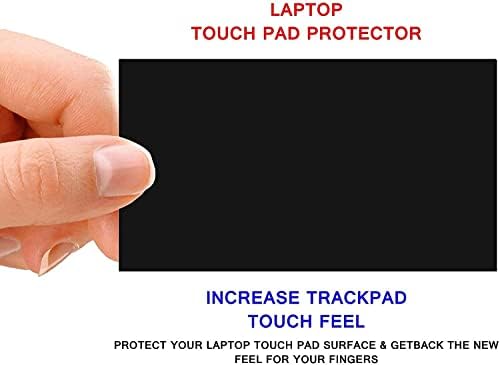Protetor de trackpad premium do Ecomaholics para MSI Bravo 17 17,3 polegadas Laptop, Touch Black Touch Pad