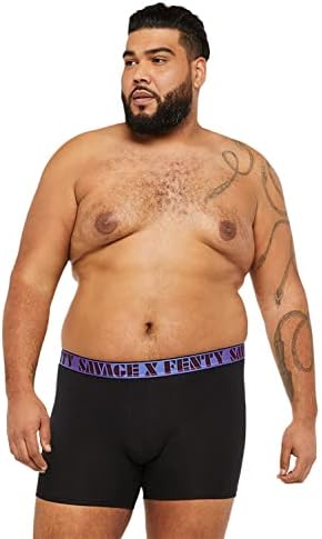 Savage x Fenty, masculino, Savage X Boxer Briefs com cintura iridescente de logotipo