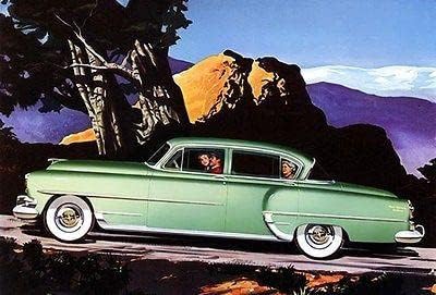 1954 Chrysler New Yorker Deluxe - ímã de publicidade promocional