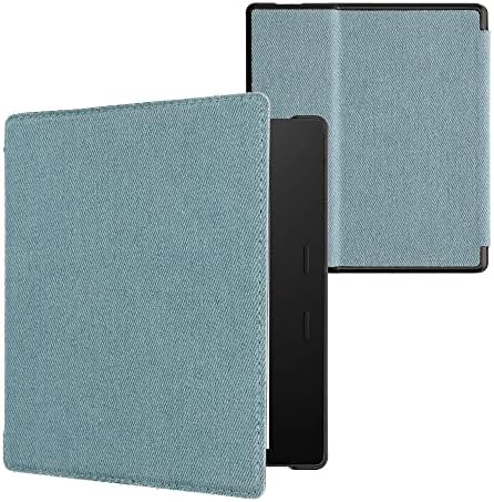 KWMOBILE TAPE COMPATÍVEL COM Kindle Oasis 10. Geração - Caso para e -Reader - Denim Look Flip Flip Case -