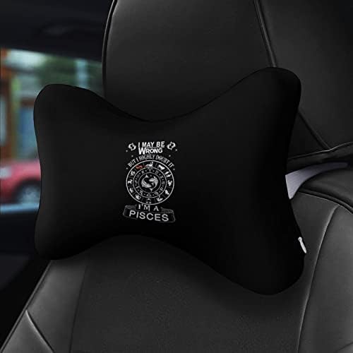 Piscos Constellation 2pcs Carconha travesseiros de pescoço de carro respirável Auto-restaurante