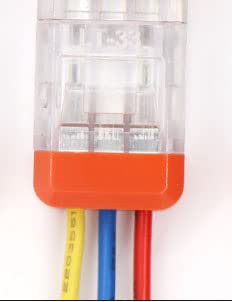 Dafensoy Fiação do plug-in do plug-in Bloco de terminal rápido LT, 2 polegadas de conector de arame de emenda de