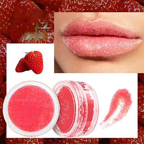 Lip descascado tonalidade limpa lábios de frutas hidratam hidratação de massagem esfoliada e lábios