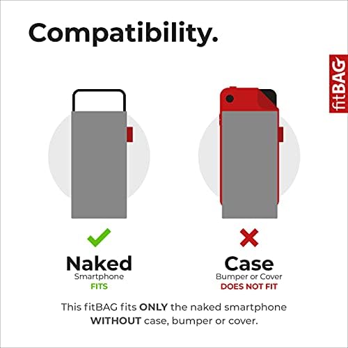 Fitbag Retro Brown Sleeve personalizada para Xiaomi Redmi 9 | Feito na Alemanha | Tampa de caixa de tecido de veludo
