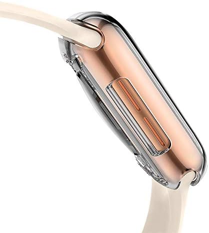 Caso Miterv para Apple Watch Series 6/SE/Série 5/Série 4 Protetor de tela 44mm Iwatch Caso de proteção