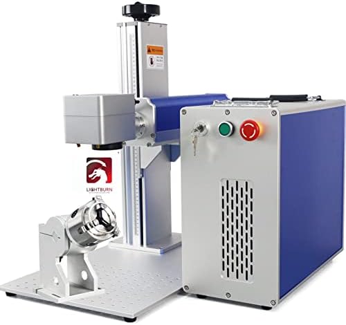 Commker Raycus Fiber Laser Gravador 30W, máquina de gravura a laser, compatível com a máquina de marcação