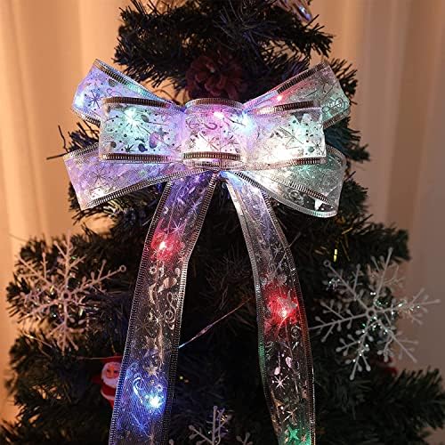 Decorações de Natal Styyij, luzes de fita dourada de 13,5 pés com 40 led de bateria LED para festa de aniversário