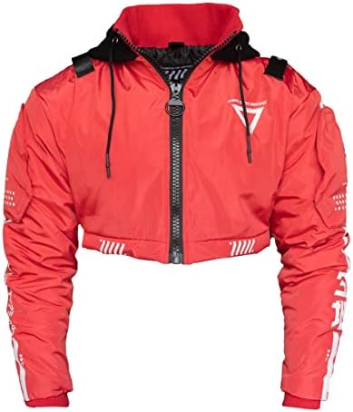 Tecido da jaqueta de bombardeiro gráfica da moda do Universo Techwear