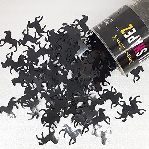 Confetti Horse Black - Pacote de varejo 8973 QS0
