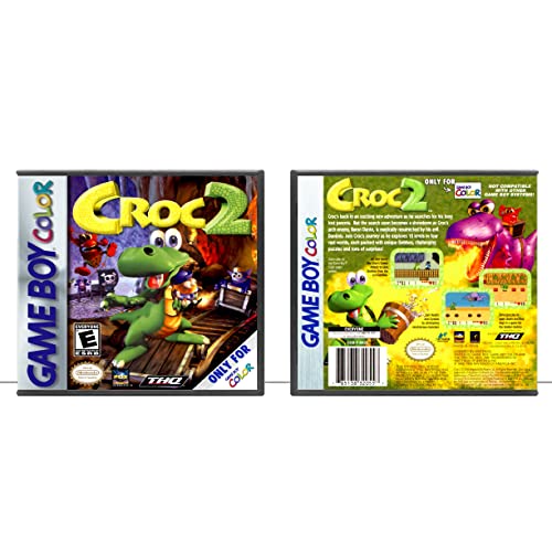 Croc 2 | Game Boy Color - Caso do jogo apenas - sem jogo