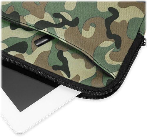 Caixa de ondas de caixa compatível com a Kindle Paperwhite - terno de camuflagem com bolso, neoprene camuflane