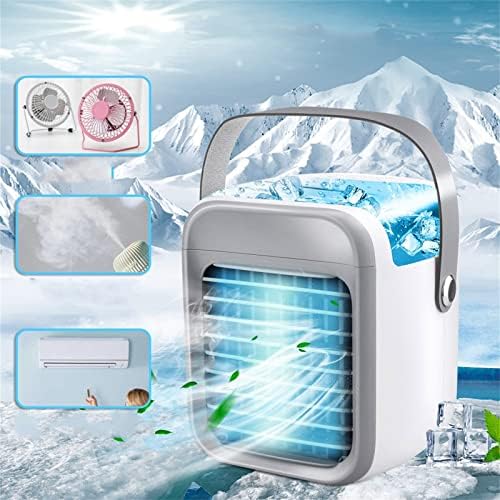 Mini Air Cooler Desktop Tipo-C Pequeno ar condicionado Domoritório doméstico Fã do ventilador externo Fã de ar