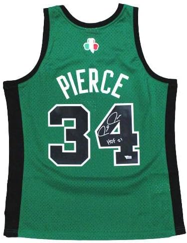 Paul Pierce Boston Celtics Hof assinou Mitchell e Ness Swingman Jersey Fanatics - Jerseys autografados da