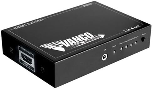 VANCO 280704 HDMI 1 x 4 divisor/extensor