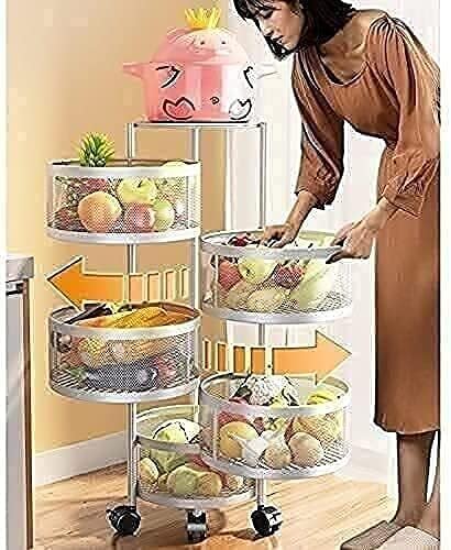 Prateleira de armazenamento de cozinha prateleira de armazenamento de frutas de frutas rack de cozinha armazenamento