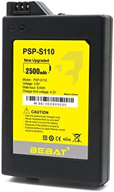 Bateria Li-On de BEBAT 3.6V para Sony PSP 3000 / PSP SLIM 2000 PSP-S110 Console, PSP-2001, PSP-3000,