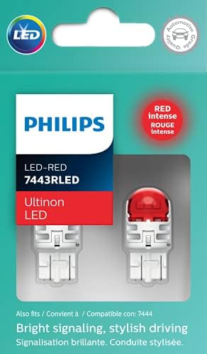 Philips 7443aled ultinon led bulbo, 2 pacote