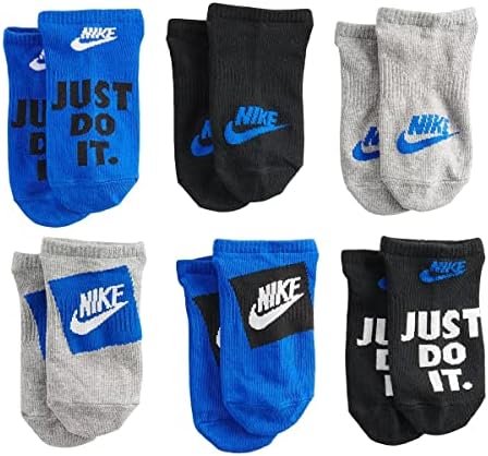 Nike Little Boys todos os dias leves sem show meias 6 pacote