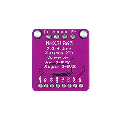 Max31865 Módulo de detector de temperatura de resistência à platina Gy 一 max31865 placa de conversor digital RTD