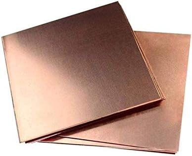 Folha de cobre Nianxinn Jóias de folha de metal de cobre puro, adequado para solda e braz 200mm x 300mm, 200