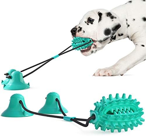 Beining Dog Chew Cuplet Tug of War Toy, Multifunction Chewers corda quebra