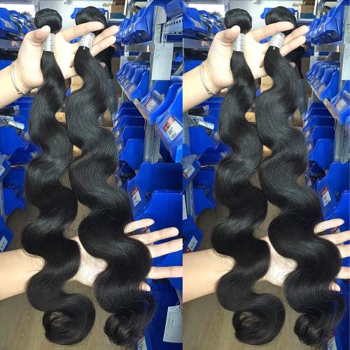4 Bundles Deal 22 24 26 28 polegadas Cabelo corporal Cabelo Cabelo Virgem Brasil Remy Silky Hair não processado