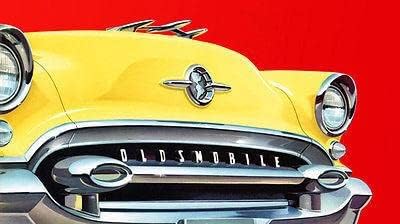 1955 Oldsmobile - ímã de publicidade promocional