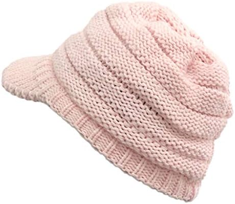 UNISSEX Fashion Knit Newsboy Hat for Women Girls Chic Cable Warm Crochet Visor Bohot Newsboy Hats