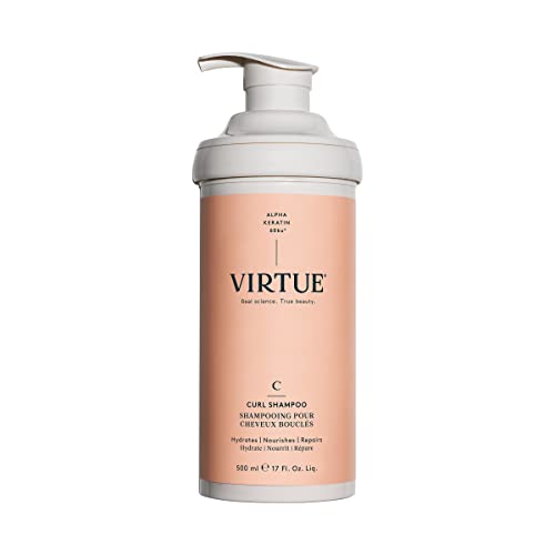 Virtue Curl Shampoo | Tamanho da viagem | Hidratos, nutre e repara cabelos encaracolados