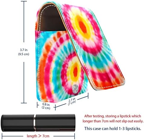 Ticador de tecido de borrão Dye Bright Colors Mini Cosmético para Tubos de Lipstick Caixa de batom