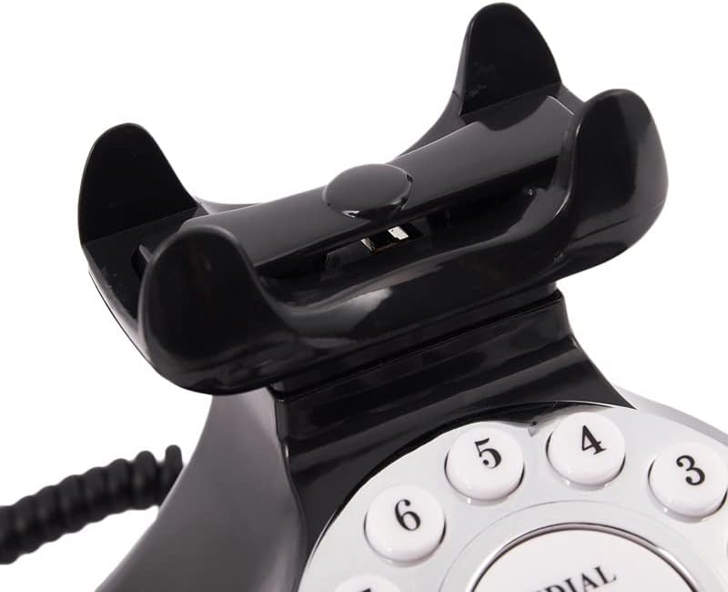 N/A Telefone vintage Multi Função Plástico Telefone retro Antigo telefone com fio Telefone fixo do escritório