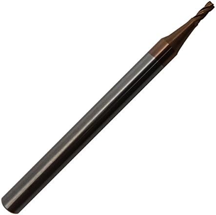 Bestoon 4R0,2 mm Raio de canto final Mills HRC62 Ferramentas de corte de carboneto revestidas com flautas